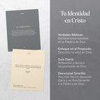 Yesha Set de Tarjetas Cristianas con Versículos y Afirmaciones para Hombres – 52 Tarjetas Diarias para Oración, Meditación y Crecimiento Espiritual – Regalo Espiritual, Positivo y Motivador