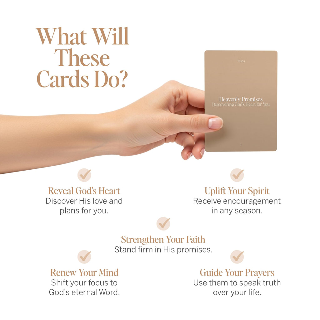 Christian Promise Cards for Men & Women – 52 Bible-Based Scripture and Prayer Cards with God’s Promises – Faith Gifts for Daily Encouragement, Devotionals, Healing, Reflection & Spiritual Growth
