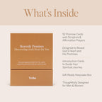 Christian Promise Cards for Men & Women – 52 Bible-Based Scripture and Prayer Cards with God’s Promises – Faith Gifts for Daily Encouragement, Devotionals, Healing, Reflection & Spiritual Growth