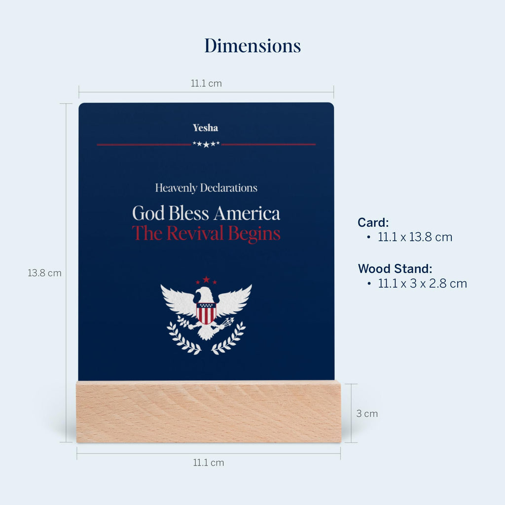 Christian Declaration Cards for America – 52 Patriotic Prayer Cards to Declare God’s Truth, Revival, and Restoration Over the Nation – Faith-Based Gift for Spiritual Awakening, Intercession, and Daily Inspiration