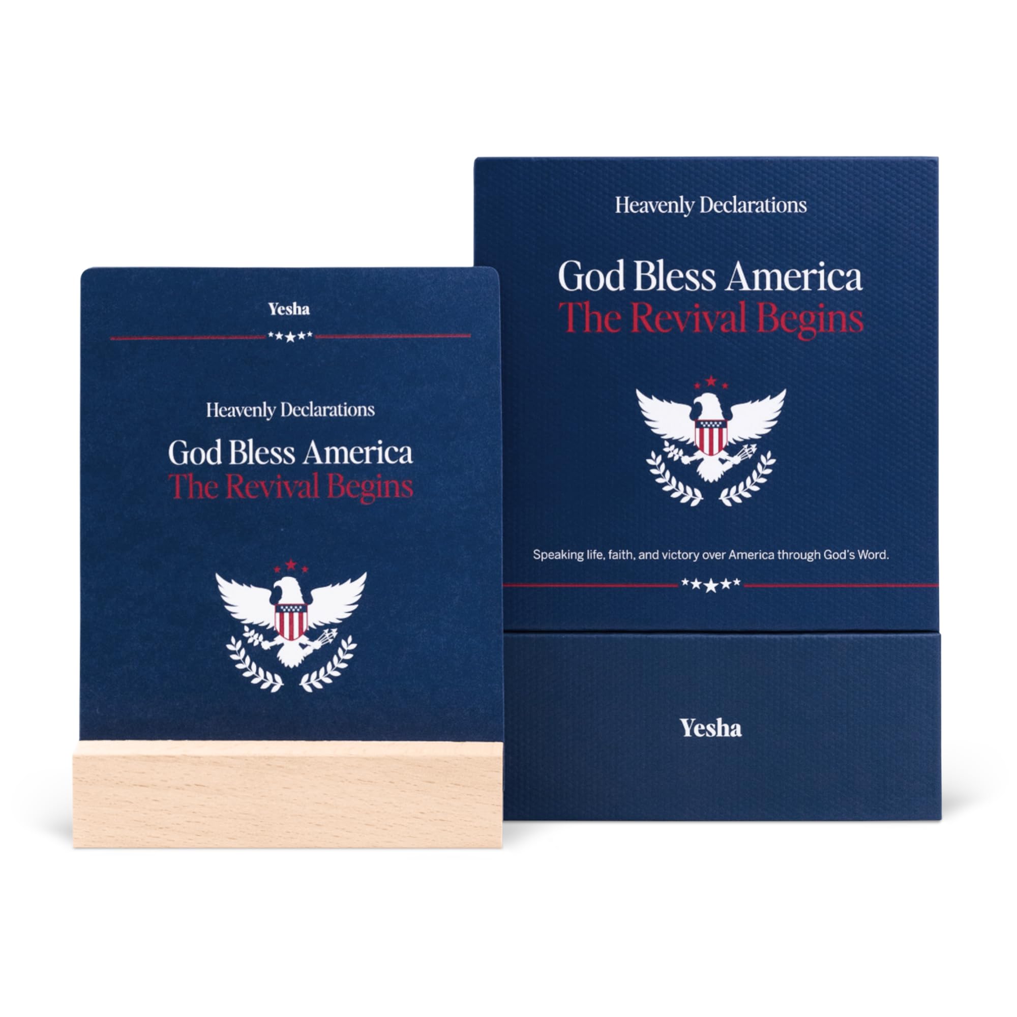 Christian Declaration Cards for America – 52 Patriotic Prayer Cards to Declare God’s Truth, Revival, and Restoration Over the Nation – Faith-Based Gift for Spiritual Awakening, Intercession, and Daily Inspiration