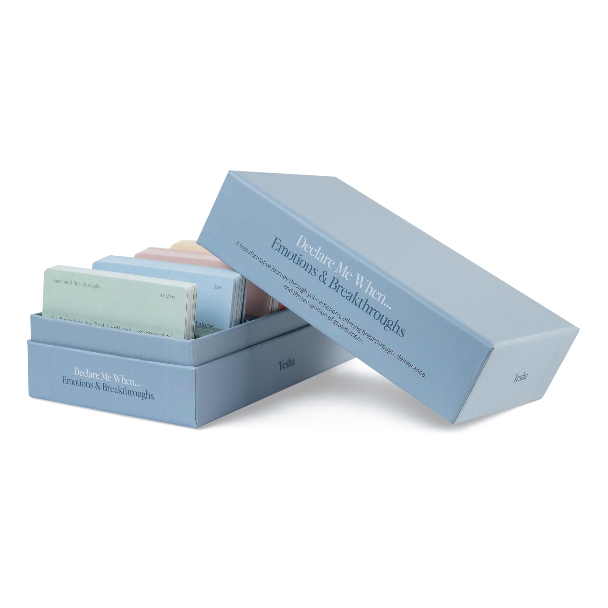 Christian Bible Verse & Declaration Cards – 100 Mini Scripture Cards for Spiritual Strength, Breakthrough, and Deliverance – Faith-Based Gift for Temptation, Depression, Hopelessness, and Inner Healing